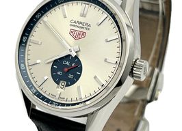 TAG Heuer Carrera Calibre 6 WV5111.FC6350 (2016) - Grey dial 39 mm Steel case