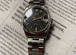 Rolex Oyster Precision 6694 (1965) - Black dial 40 mm Gold/Steel case