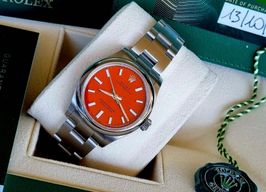 Rolex Oyster Perpetual 31 277200 (2021) - Red dial 31 mm Steel case