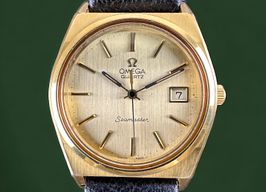 Omega Seamaster 196.0088 (1976) - Champagne wijzerplaat 36mm Goud/Staal