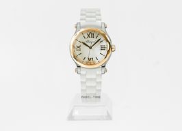 Chopard Happy Sport 278590-6001 (2024) - Wit wijzerplaat 30mm Staal