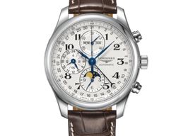 Longines Master Collection L2.773.4.78.3 (2016) - Wit wijzerplaat 42mm Staal
