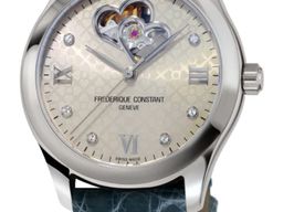 Frederique Constant Ladies Automatic Heart Beat FC-310LGDHB3B6 (2026) - Black dial 36 mm Steel case