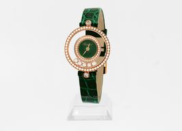 Chopard Happy Diamonds 203957-5209 (2024) - Green dial 26 mm Rose Gold case