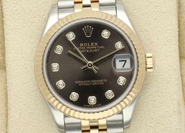 Rolex Datejust 31 278273 (2021) - Grey dial 31 mm Gold/Steel case