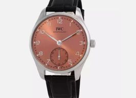 IWC Portuguese Automatic IW358313 (2024) - Roze wijzerplaat 40mm Staal