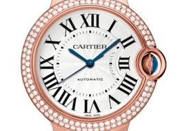 Cartier Ballon Bleu 36mm WJBB0050 (2022) - Zilver wijzerplaat 36mm Roségoud