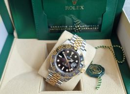 Rolex GMT-Master II 126713GRNR (2023) - Black dial 40 mm Gold/Steel case