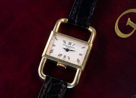 Baume & Mercier Vintage 38194 (1967) - Wit wijzerplaat 22mm Geelgoud