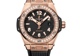 Hublot Big Bang 485.OX.1180.RX.1204 (2023) - Zwart wijzerplaat 33mm Roségoud