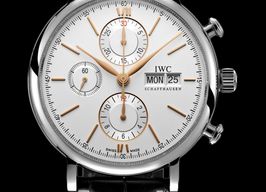 IWC Portofino Chronograph IW391031 (2022) - Silver dial 42 mm Steel case