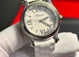 Chopard Happy Sport 278590-3001 (2022) - White dial 30 mm Steel case