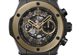 Hublot Big Bang Unico 421.CM.1130.RX (2023) - Transparant wijzerplaat 44mm Keramiek