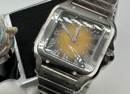 Cartier Santos WSSA0065 (2024) - Bruin wijzerplaat 35mm Staal