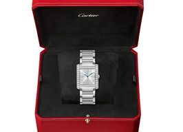 Cartier Tank W4TA0028 (2025) - Black dial 40 mm Steel case