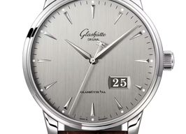 Glashütte Original Senator Excellence 1-36-03-03-02-31 (2024) - Grijs wijzerplaat 40mm Staal