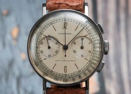 Longines 30-CH 13ZN (1942) - Zilver wijzerplaat 40mm Staal