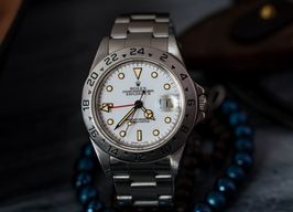 Rolex Explorer II 16570 (1999) - Wit wijzerplaat 40mm Staal