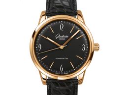 Glashütte Original Sixties 1-39-52-02-01-04 (2023) - Zwart wijzerplaat 39mm Roségoud