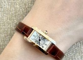 Cartier Tank Américaine WGTA0340 (2025) - Silver dial 19 mm Rose Gold case