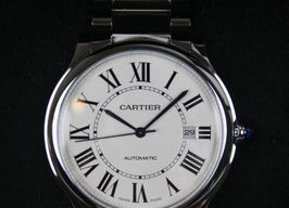 Cartier Ronde Croisière de Cartier WSRN0035 (2023) - Wit wijzerplaat 40mm Staal