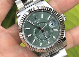 Rolex Sky-Dweller 336934 (2025) - Green dial 42 mm Steel case