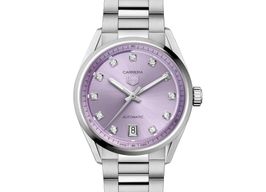 TAG Heuer Carrera WBN2319.BA0001 (2025) - Purple dial 36 mm Steel case