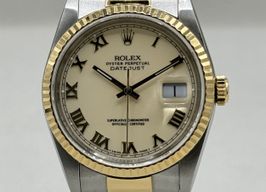 Rolex Datejust 36 16233 (1993) - Bruin wijzerplaat 36mm Goud/Staal