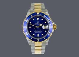 Rolex Submariner Date 16613 (1993) - Blue dial 40 mm Gold/Steel case