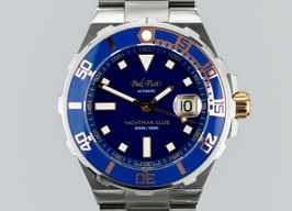 Paul Picot Yachtman P1251BLR.SG.4000.2614 (Unknown (random serial)) - Blue dial 43 mm Steel case