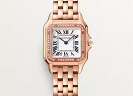 Cartier Panthère WJPN0009 (2024) - Zilver wijzerplaat 37mm Roségoud