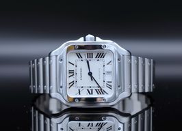 Cartier Santos WSSA0018 (2022) - Wit wijzerplaat 40mm Staal