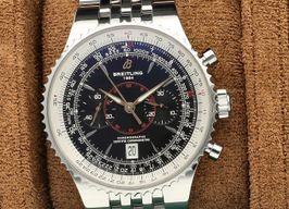 Breitling Montbrillant Légende A23340 (2008) - Zwart wijzerplaat 47mm Staal