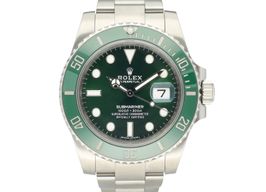 Rolex Submariner Date 116610LV (2017) - Groen wijzerplaat 40mm Staal