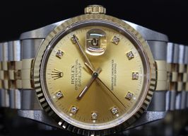 Rolex Datejust 36 16233 (1994) - Diamond dial 36 mm Gold/Steel case