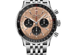 Breitling Navitimer 1 B01 Chronograph AB0138241K1A1 (2024) - Brons wijzerplaat 43mm Staal