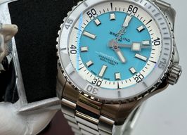 Breitling Superocean 36 A17377211C1A1 (2023) - Blauw wijzerplaat 36mm Staal