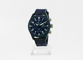 IWC Pilot Chronograph Top Gun IW389404 (2024) - Blauw wijzerplaat 42mm Keramiek