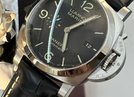 Panerai Luminor Marina 1950 3 Days Automatic PAM01312 (2023) - Zwart wijzerplaat 44mm Staal