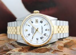 Rolex Datejust 36 16233 (1992) - White dial 36 mm Gold/Steel case