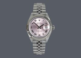 Rolex Lady-Datejust 279174 (2024) - Roze wijzerplaat 28mm Staal