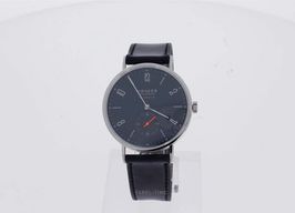 NOMOS Tangente Neomatik 142 (2024) - Blue dial 39 mm Steel case