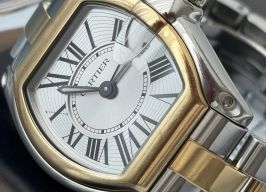 Cartier Roadster 2675 (2008) - White dial 31 mm Gold/Steel case