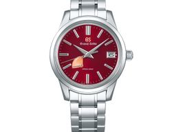 Grand Seiko Elegance Collection SBGA499G (2024) - Rood wijzerplaat 40mm Staal