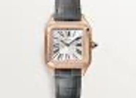 Cartier Santos Dumont WGSA0022 (2024) - Silver dial 28 mm Rose Gold case