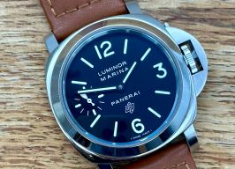 Panerai Luminor Marina PAM00005 (2011) - Zwart wijzerplaat 44mm Staal