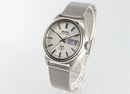 Seiko King 5246-6000 (Onbekend (willekeurig serienummer)) - Zilver wijzerplaat 35mm Staal