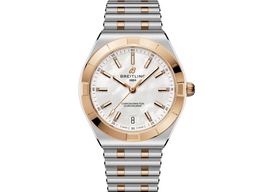 Breitling Chronomat 36 U10320101A1U1 (2026) - White dial 36 mm Gold/Steel case
