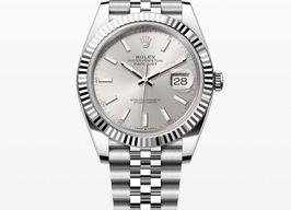 Rolex Datejust 41 126334 (2016) - Silver dial 41 mm Steel case