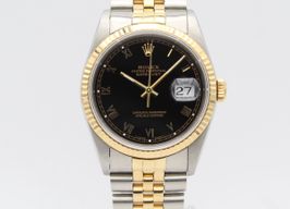Rolex Datejust 36 16233 (1989) - Black dial 36 mm Gold/Steel case